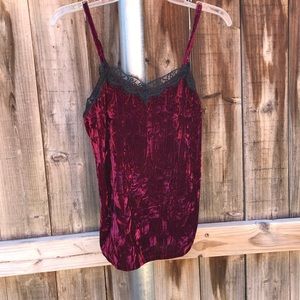 Velvet Lace Top